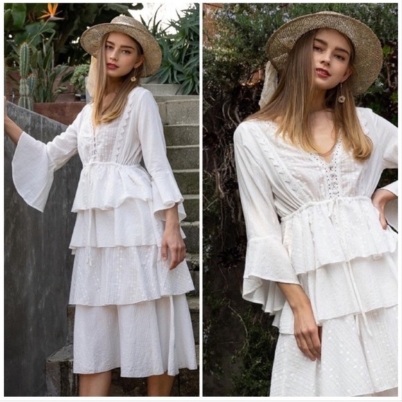 POL Magnolia Blooms Dress NEW - Picture 2 of 13